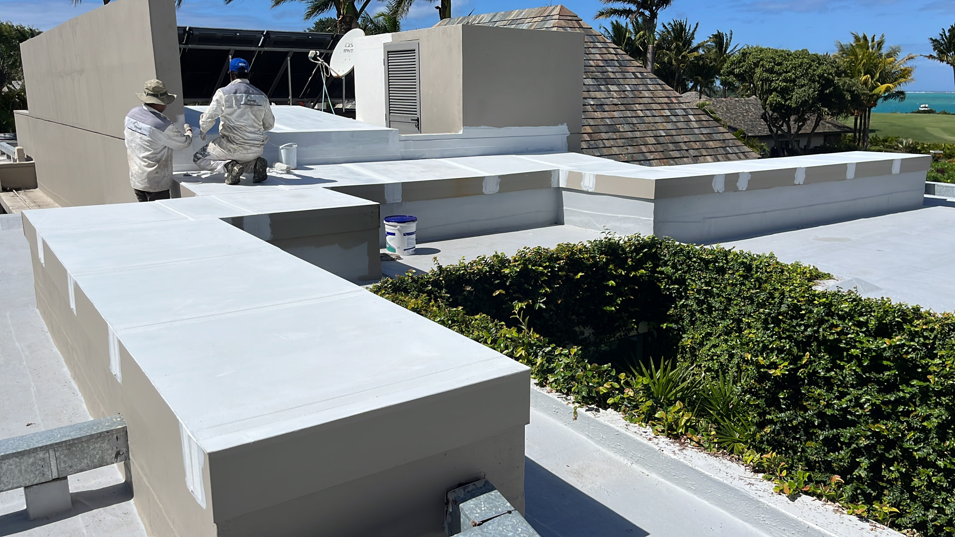Parapets traités