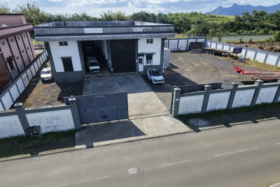 Riteseal office, entrance and gate at Morc. Highland Rose, Mauritius